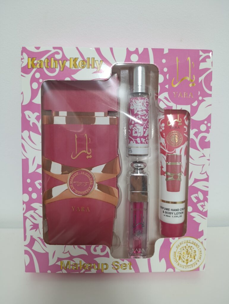 🌸 Set de Maquillaje & Perfume YARA/CANDY – Edición Especial 💖✨