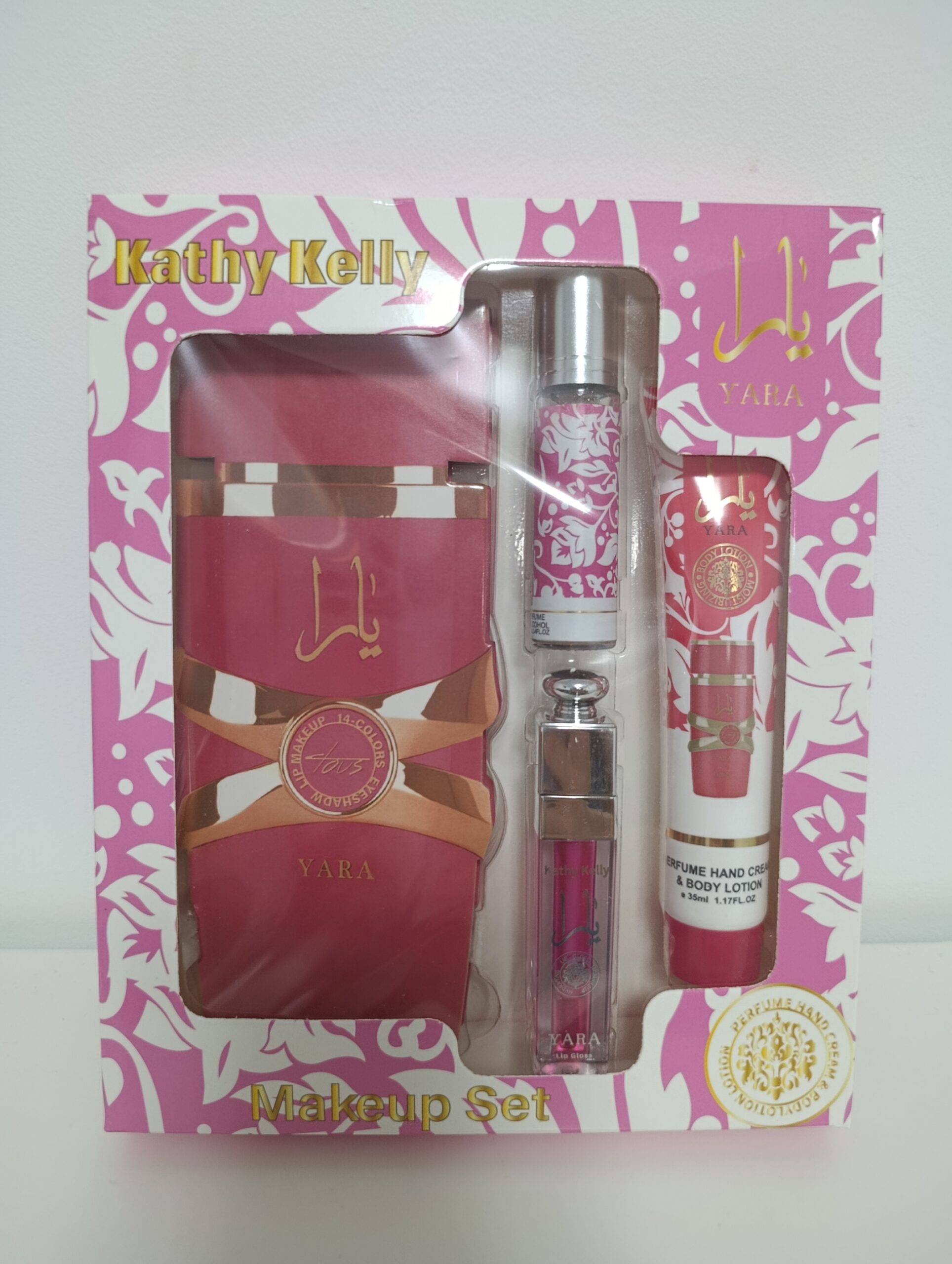 🌸 Set de Maquillaje & Perfume YARA/CANDY – Edición Especial 💖✨