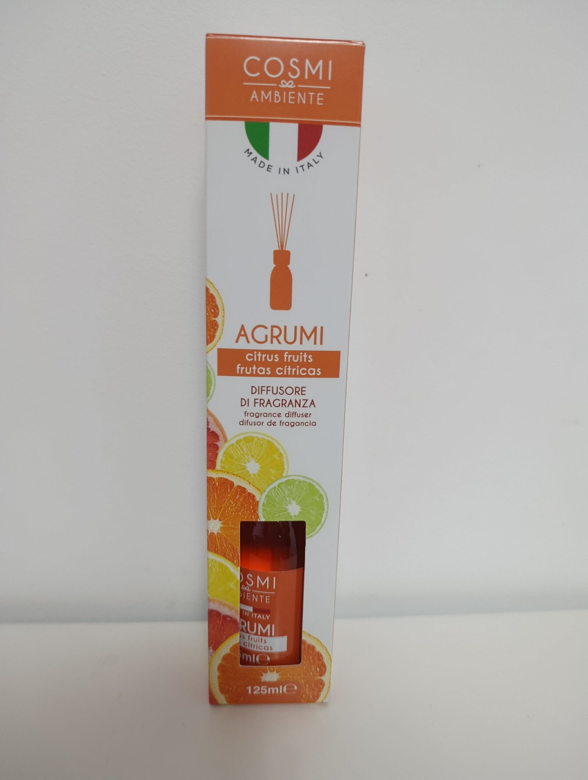 ✨ Cosmi Ambiente - Difusor de Fragancia Mikado (125 ml) | Ambientador de Varillas Made in Italy - Imagen 2