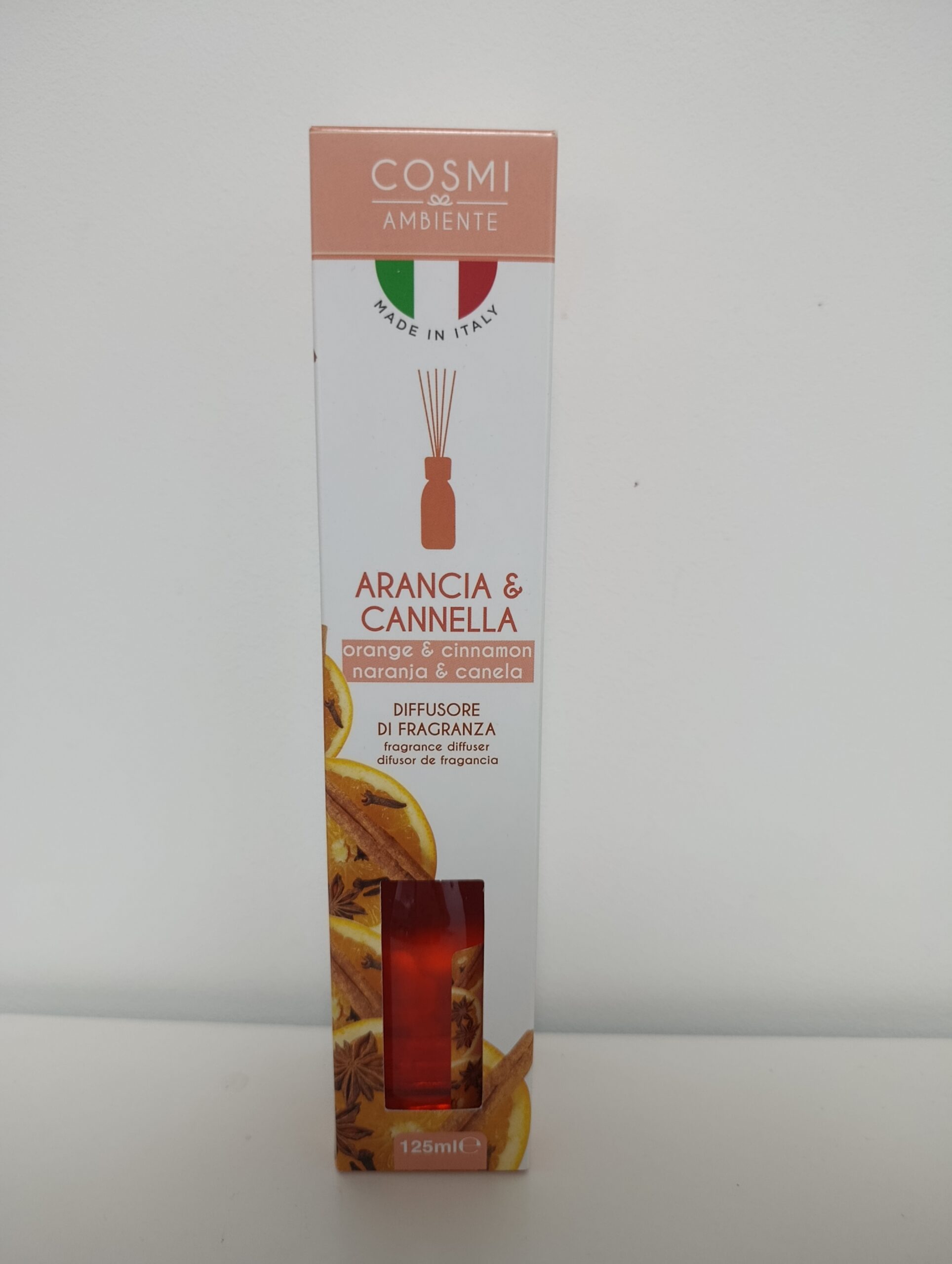 ✨ Cosmi Ambiente - Difusor de Fragancia Mikado (125 ml) | Ambientador de Varillas Made in Italy - Imagen 3