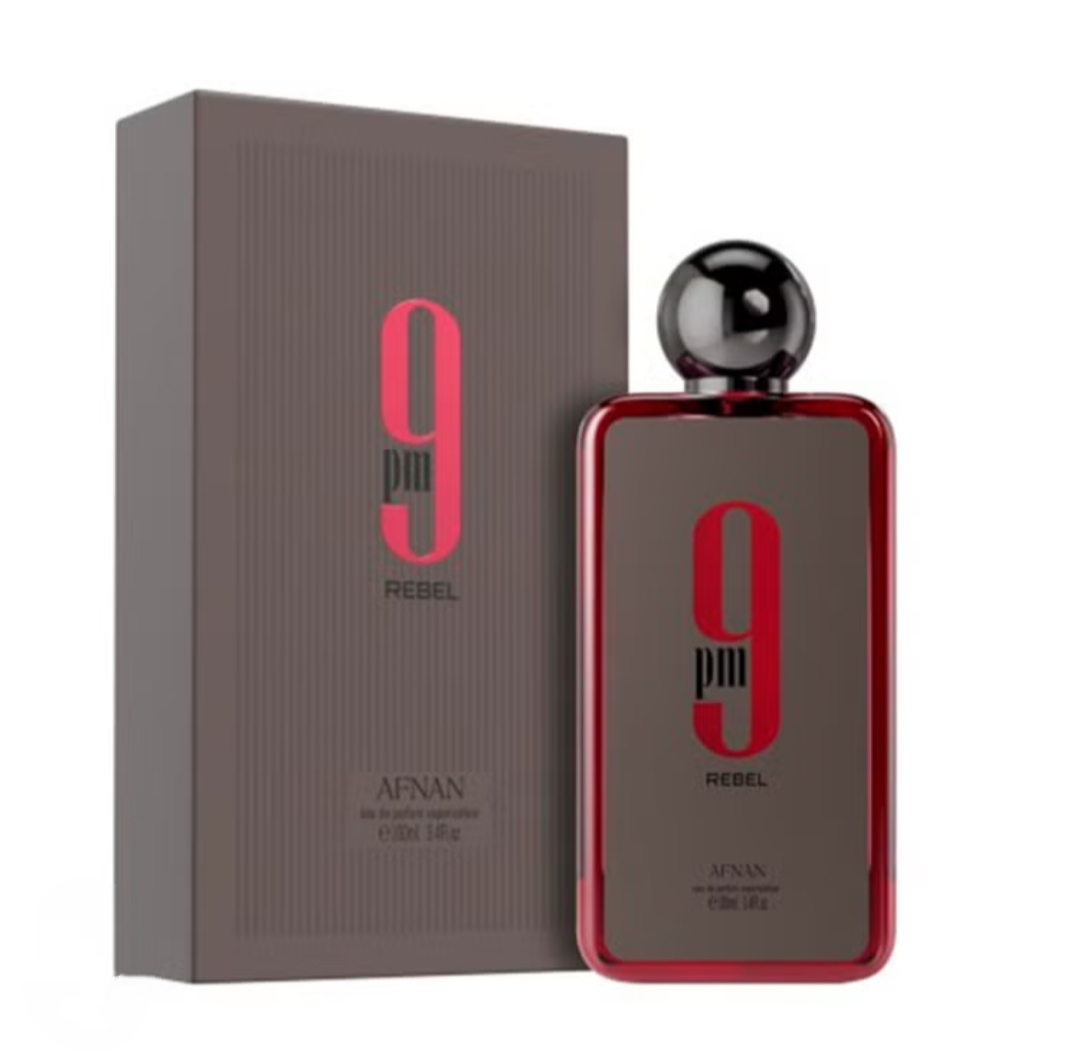 🔥 Afnan 9 PM Rebel Eau de Parfum 100ml – Audacia, Frescura y Poder Rebelde 🔥