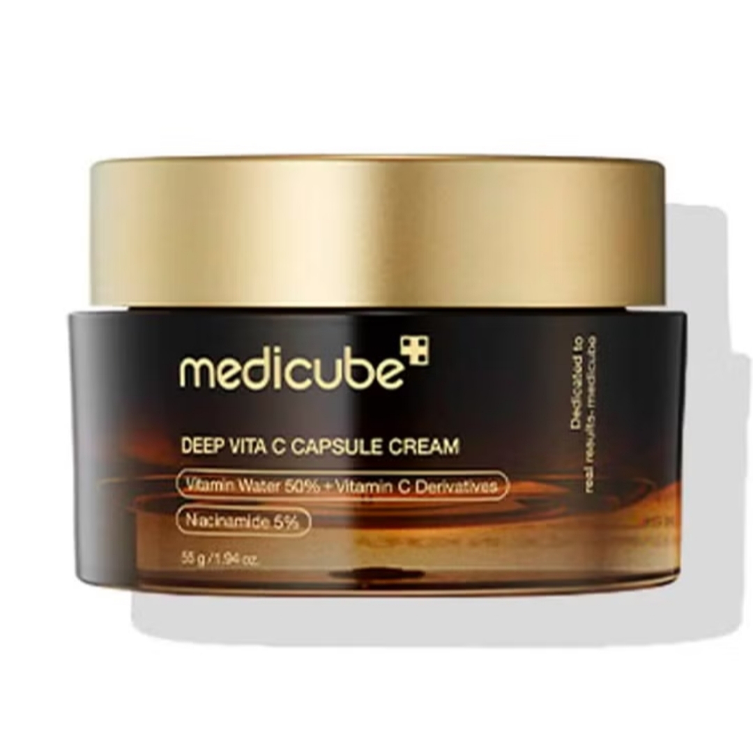 ✨ Medicube 55g | Crema Facial Iluminadora y Antioxidante con Vitamina C y Niacinamida 🍊