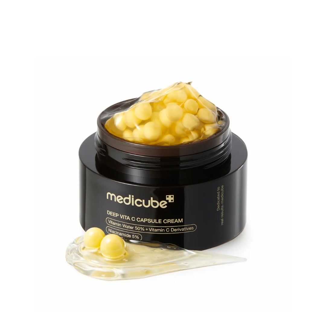 ✨ Medicube 55g | Crema Facial Iluminadora y Antioxidante con Vitamina C y Niacinamida 🍊 - Imagen 4