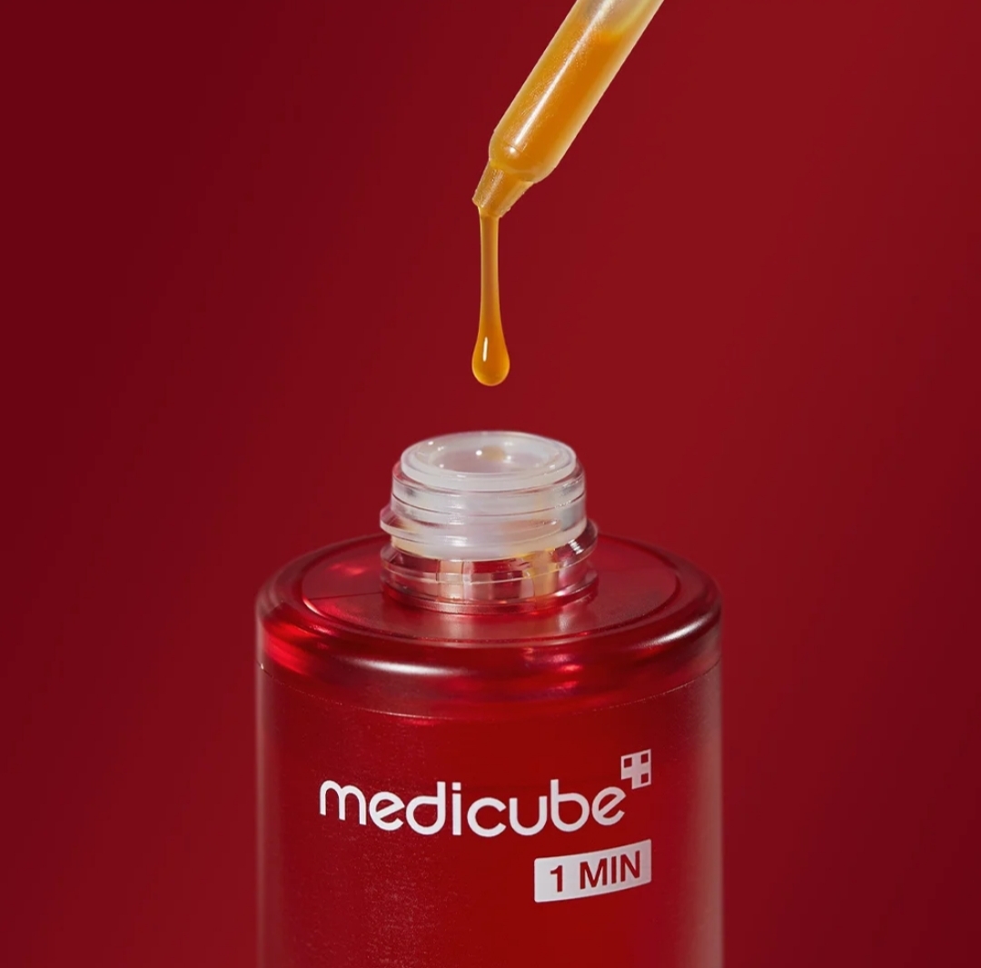 ✨ Medicube - Red Succinic Acid Peel 1 Min (40 g) | Exfoliante Facial Express para Puntos Negros y Acné 🔴🧪 - Imagen 2